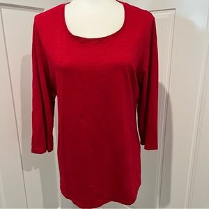 Chico’s Red Top Sz 2